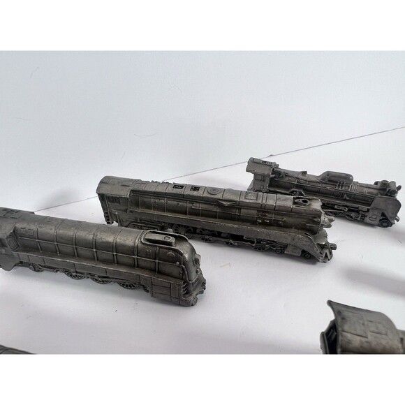 Franklin Mint Pewter Locomotives The World’s Greatest Locomotives Collection VTG - Picture 6 of 13